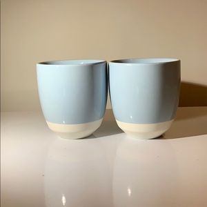 2/$30 - David's Tea Baby Blue Tea Mugs